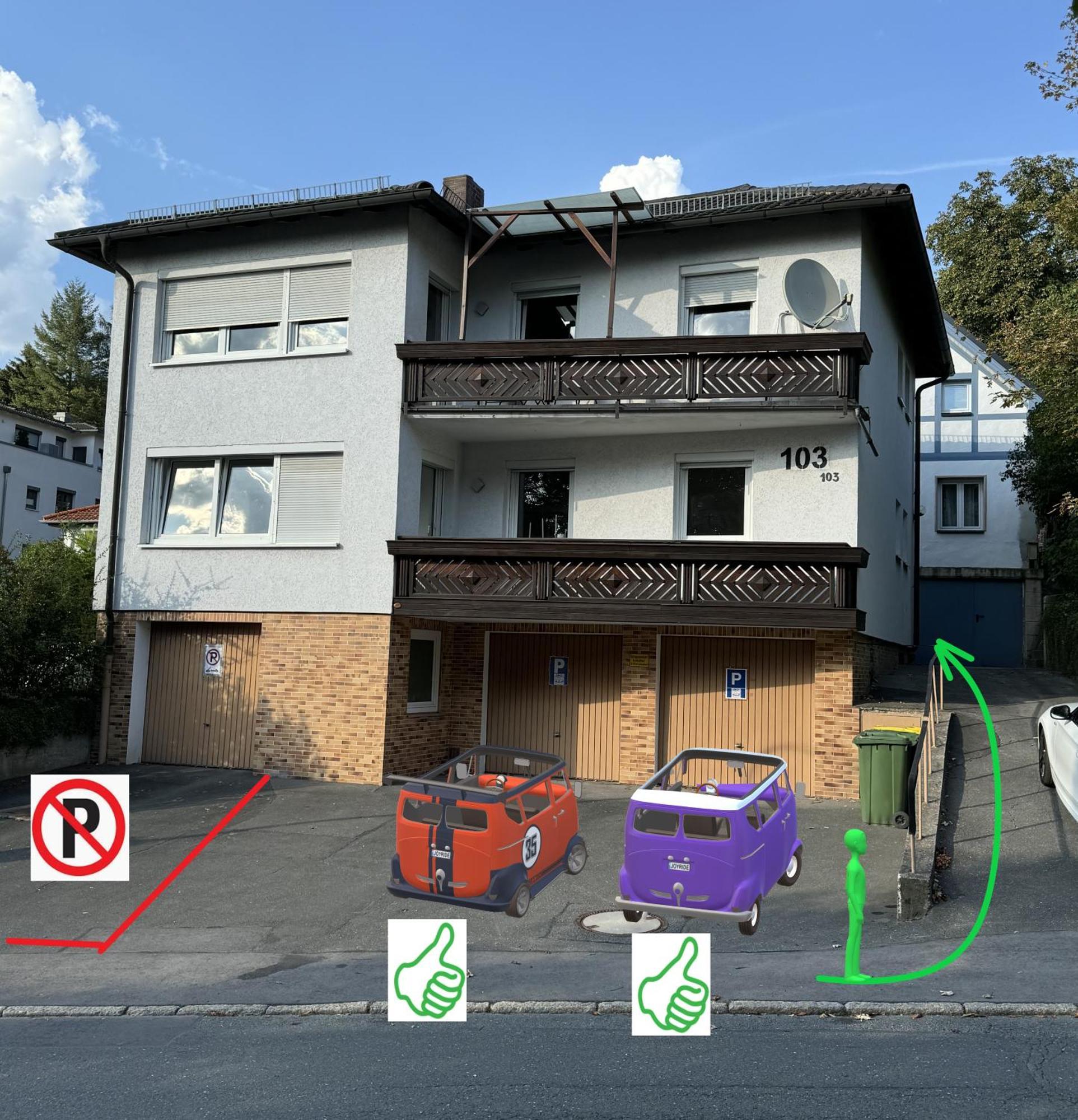 Ferienwohnung "Sorgenfrei" In Coburg ! - Im Eg Mit Privatparkplatz & Balkon 외부 사진